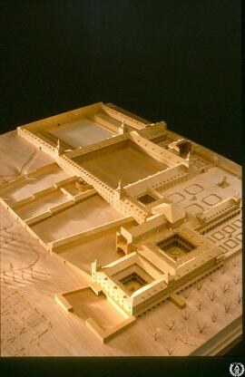 [Maqueta del palacio del Buen Retiro. Vista aérea 2]
