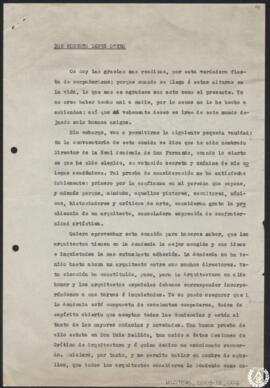 D. Modesto López Otero [Palabras pronunciadas por Modesto López Otero en el homenaje que le tribu...