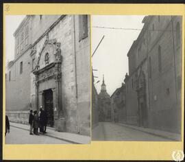 Convento de Carmelitas Descalzas de la Imagen en Alcalá de Henares [Fachada y portada de la iglesia]