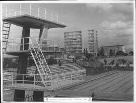 [Instalaciones INEF. Piscina Olímpica. Imágenes 1969-097 a 101; 1969-109]