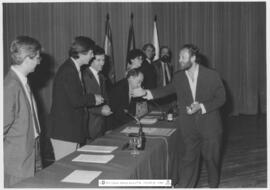[1991. Acto Académico. Entrega de Diplomas. Medalla INEF. Imagen 1991-063]