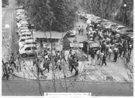 [1989. Marcha a la "Almudena"-aparcamiento UPM y la Almudena. Imágenes 1989-116; 1989-138 a 1989-139]