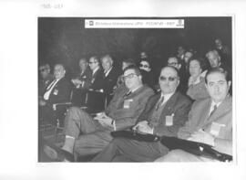 [1968. XVII Pleno del Consejo Nacional de E.F.D. Inauguración en el auditorio. Imágenes 1968-081 a 1968-085]