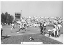 [1986. Semana Olímpica-Actividades deportivas. Carreras. Imágenes 1986-139 a 1986-142]