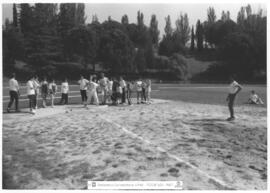 [1986. Semana Olímpica-Actividades deportivas. Lanzamiento. Imagen 1986-143]