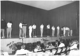 [1988. Congreso Mundial AIESEP. Actividades. Imágenes 1988-042; 1988-078 a 1988-079]