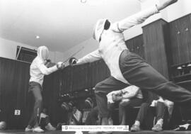 [1971. Clases Prácticas. Entrenamientos en el interior-pabellones. Imágenes 1971-035 a 1971-052; 1971-055]