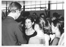 [1970. Clases Prácticas. Samaranch. Inauguración del nuevo polideportivo-Gimnasio. Imágenes 1970-096 a 1970-098]