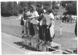[1986. Semana Olímpica-Actividades deportivas. Podium-Premios. Imágenes 1986-161 a 1986-166]