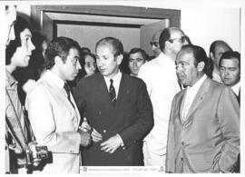 [AÑOS '70. Cagigal y Samaranch con periodistas. Imágenes AÑOS '70-199 a AÑOS '70-206]