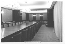 [Instalaciones INEF. Edificio anexo. Interiores-Sala de Juntas. Imagen 1969-028]