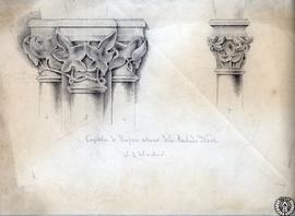 Capiteles del Triforio esterior dela Fachada Norte al 1/4 de natural