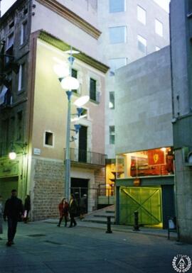 Trasera del edificio en c/ Rambla de Sant Josep