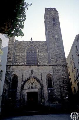 Plaza Sant Just. Iglesia Santos Justo y Pastor