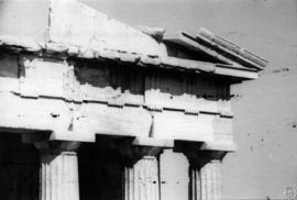 La Acrópolis, Atenas, Grecia 6. Detalle de las columnas del Partenón