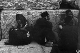 Jerusalén 3. Reunión de ancianos junto al Muro de las Lamentaciones
