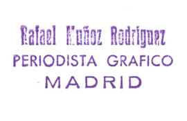 Muñoz Rodríguez, Rafael