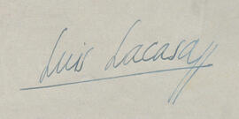 Lacasa Navarro, Luis